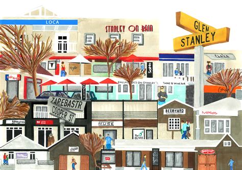 Suburban Illustration on Behance