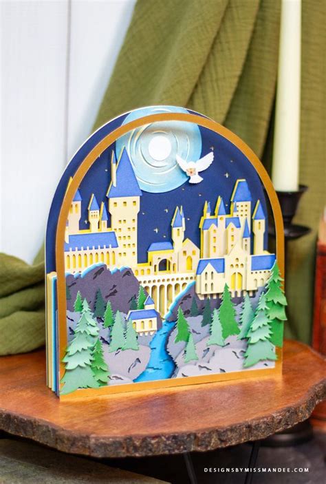 Layered Hogwarts Castle Shadowbox Cut File Designs By Miss Mandee