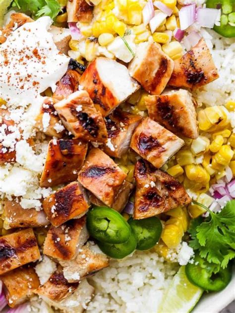 Street Corn Chicken Rice Bowl Recipe Recipe In Rice Bowls