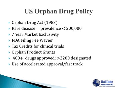 Ppt Orphan Drug Global Incentives Regulatory Framework Powerpoint