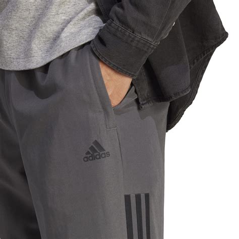 Adidas Mens Samson 4 0 Tracksuit Bottoms Closed Hem Woven Tracksuit