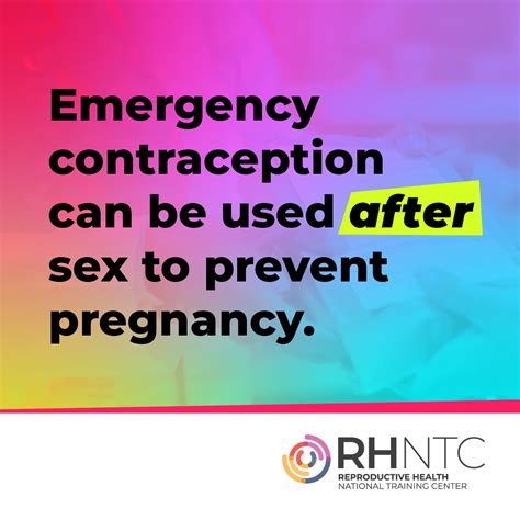 Emergency Contraception Ec Social Media Toolkit Reproductive Health National Training Center