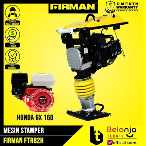 Jual Firman Mesin Stamper Kuda FTR 82 H Pemadat Tanah Mesin Honda GX