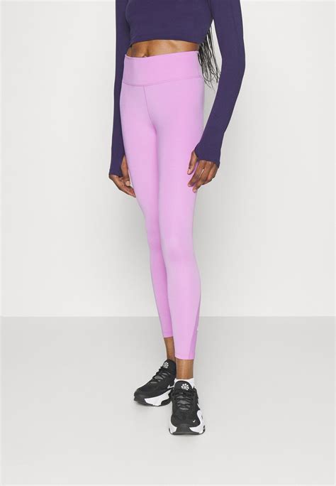 Nike Performance One Leggings Rush Fuchsia White Rose Zalando Fr