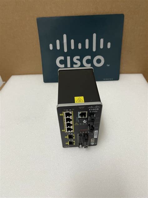 Cisco Ie 2000 4ts G B Industrial Network Switch Managed Fast Ethernet