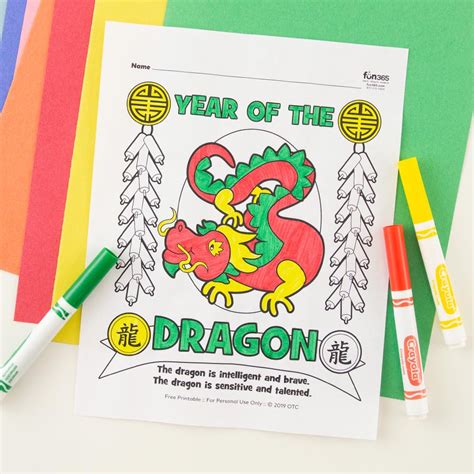 Chinese New Year Dragon Coloring Pages - 20 mortal kombat coloring ...