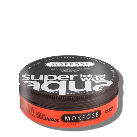 Buy Morfosesuper Aqua Hair Gel Wax With Strong Flexible Hold All Day