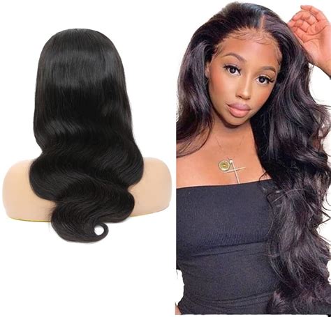 Cheveux Naturel BréSilienne Perruque Naturelle 4x4 Lace Front Wig Free