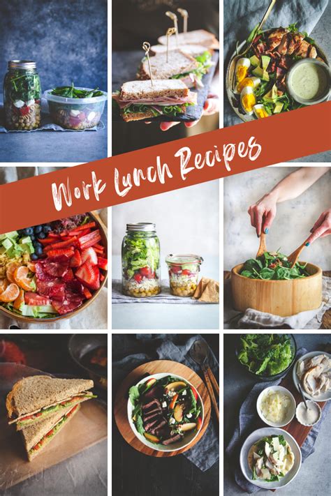 Work Lunch Recipe Roundup - Sweetphi