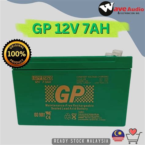 Original Gp Gpp V Ah Sealed Lead Acid Battery Genuine