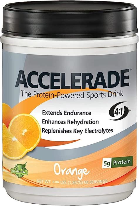 Accelerade Advanced Sports Drink Powder 30 Orange Flavour 30 Servings