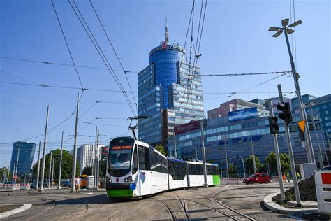 Testowa Jazda Po Nowych Torach Tramwajowych Na Niebuszewie I Pl Rod A