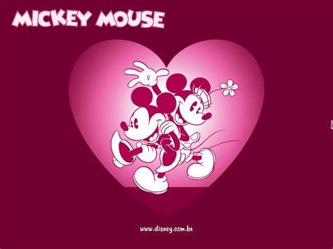 Mickey Mouse Valentine Wallpaper Wallpapersafari