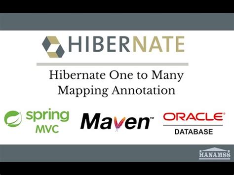 Hibernate One To Many Mapping Trong Spring Mvc V Oracle Database L P