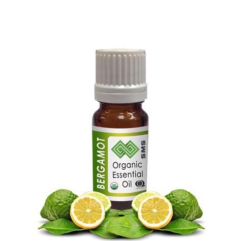 Bergamot Essential Oil Organic Smsorganics Pure Essential Oils