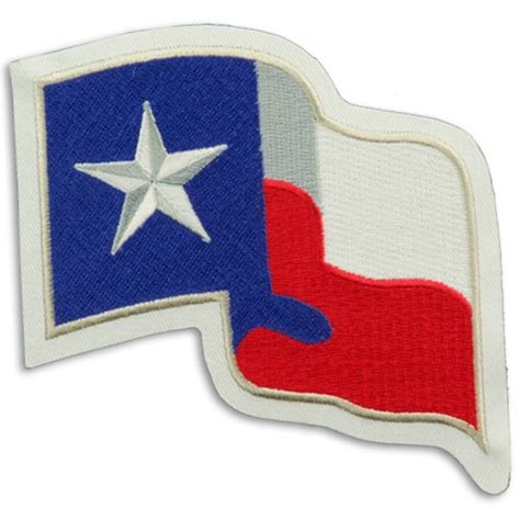 Texas Rangers Flag Secondary Logo Patch