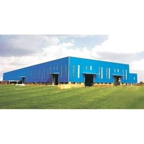 Blue Prefab Mild Steel Warehouse Shed At Best Price In Noida A M