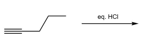 Predict The Products Obtained When 1 Pentyne Reacts With On Quizlet