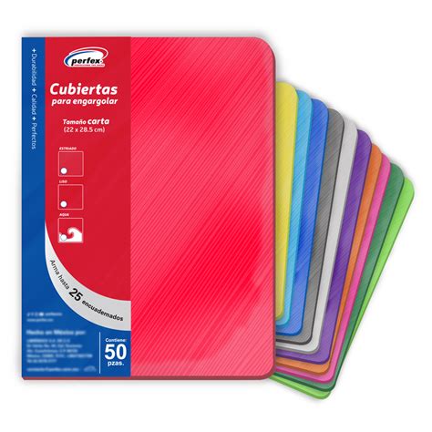 Cubierta Premium Estriado Multicolor Carta Perfex