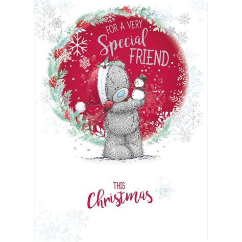 Very Special Friend Me To You Bear Christmas Card Xss01048 Me To You Bears Online Store