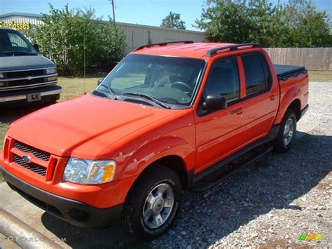 2004 Competition Orange Ford Explorer Sport Trac Xlt 54256787 Photo 5