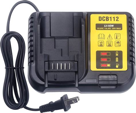 Dewalt 12v Max 20v Max Lithium Ion Battery Charger 4 Amp Waterproof Dcb1104