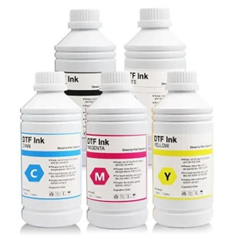 Ocbestjet 500ml Bulk Neon Dtf Textile Pet Ink Tinta PARA Set For Dtf