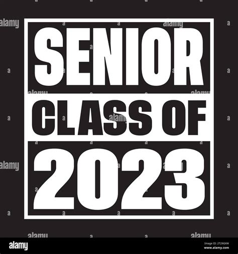 Seniors Class Of 2023 Vector Tshirt Design Stock Vector Image And Art