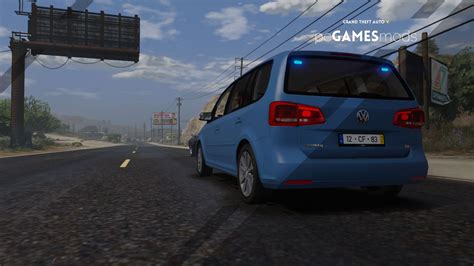 Portuguese Gisp Prisoner Transport Vw Touran Gta Mods