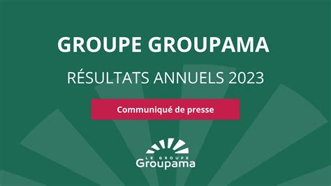 Groupama R Sultats Annuels