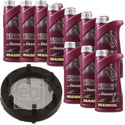 MANNOL Getriebeöl Dexron II 10L FEBI Getriebeölfilter für Mercedes Benz