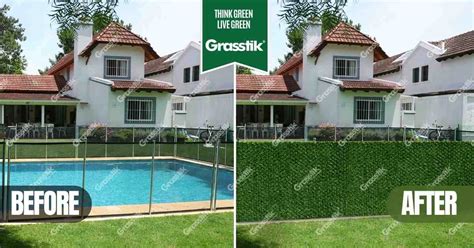 Artificial Grass Fences Privacy And Style In One Grasstik