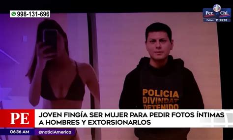 Joven fingía ser mujer para pedir fotos íntimas a hombres