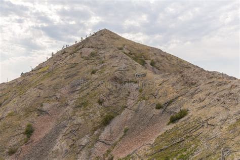 Bear Butte Peak stock photo. Image of recreation, clouds - 77100670