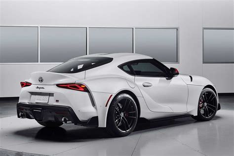 2020 Toyota Supra Absolute Zero White Rear Autobics