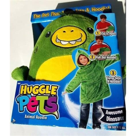 Huggle Pets | Other | Huggle Pets Kids Plush Animal Hoodie Awesome ...