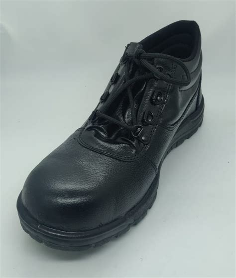 Black Leather Safety Shoes Size 7 10 Packaging Type Box At Rs 500pair In Jodhpur