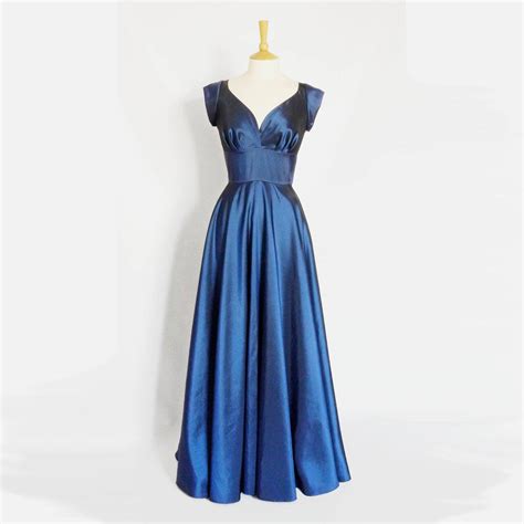 Blue Taffeta Dress Dresses Images