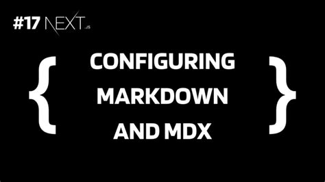 Configuring Markdown And MDX In Next Js CodeForGeek