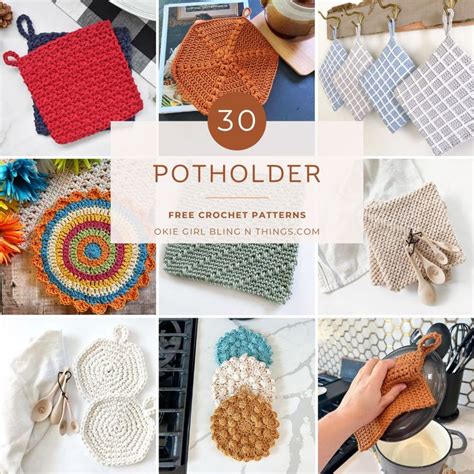 Easy Potholder Hot Pad Free Crochet Patterns In Octopus Crochet Pattern Crochet