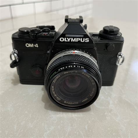 【やや傷や汚れあり】1円~ Olympus オリンパス Om 4 Om System Zuiko Auto S 40mm 12 フィルム