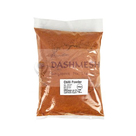 Chilli Powder A Grade G Kg Dashmesh Singapore Indian Food