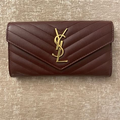 Yves Saint Laurent Bags Ysl Matelass Large Flap Wallet Poshmark