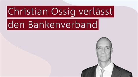 Bankenverband on Twitter Unser Hauptgeschäftsführer Christian Ossig