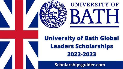 University Of Bath Global Leaders Scholarships 2024