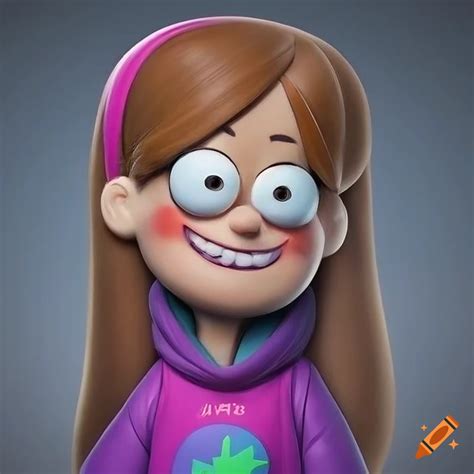 Portrait Of Mabel Pines In High Resolution K Detail