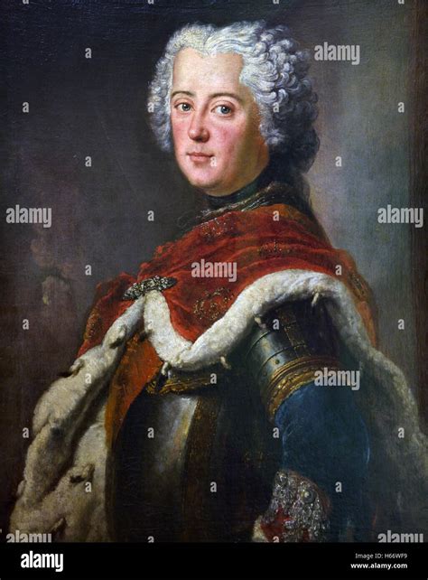 Frederick the Great (1712-1786) as crown prince - Frederick II was ...