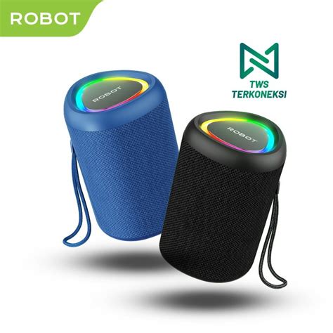 Jual ROBOT Bluetooth Speaker RB120 Bluetooth 5 3 RGB Waterproof IPX4