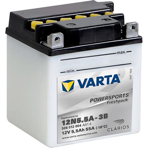 VARTA Powersports Freshpack Robuster Aufbau und zuverlässige