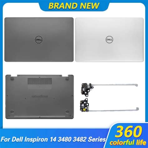 ใหมสำหรบ Dell Inspiron 14 3000 3480 3482 LCD ปกหลง Lcd สาย บานพบ